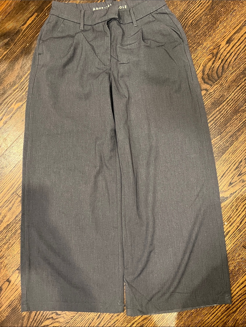 American Eagle Women’s Curvy Wide Leg Trouser